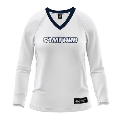 Samford - NCAA Women's Volleyball : - White Volleyball Jersey-0