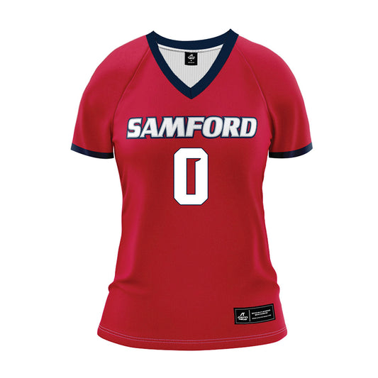 Samford - NCAA Women's Volleyball : Addie Bollier - Red Volleyball Jersey-0
