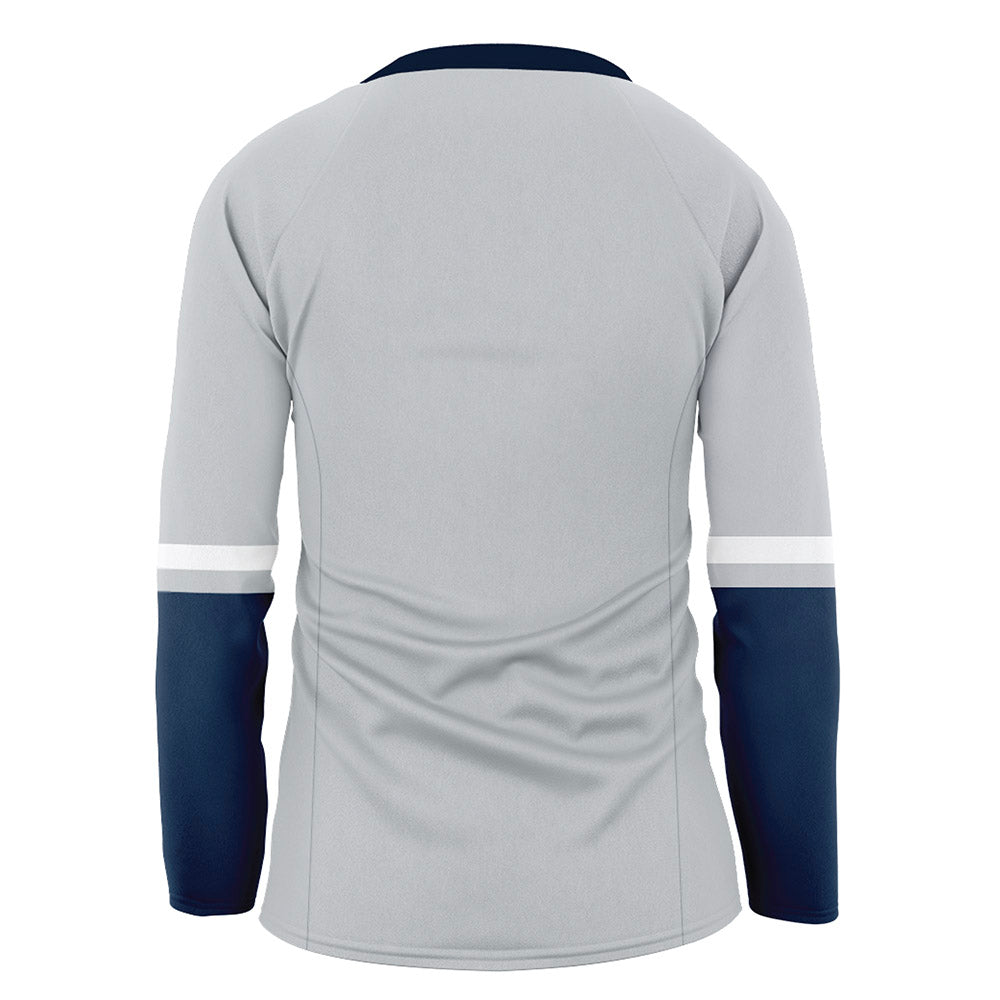 Samford - NCAA Women's Volleyball : - Grey Volleyball Jersey-1