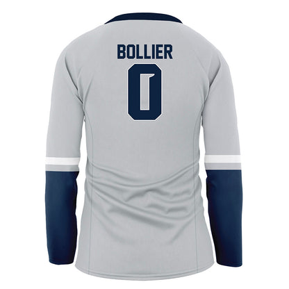 Samford - NCAA Women's Volleyball : Addie Bollier - Grey Volleyball Jersey-1