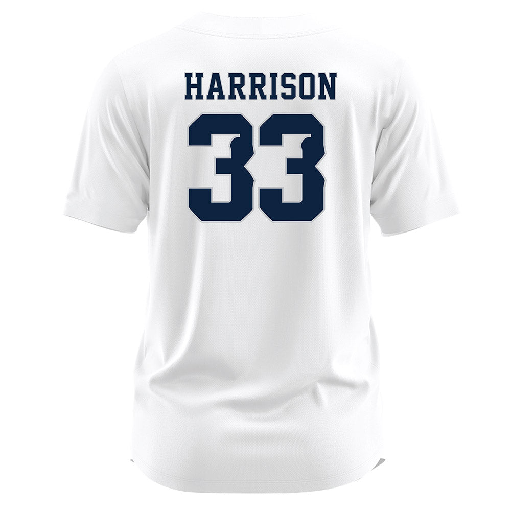 Samford - NCAA Softball : Kayden Harrison - White Jersey-1