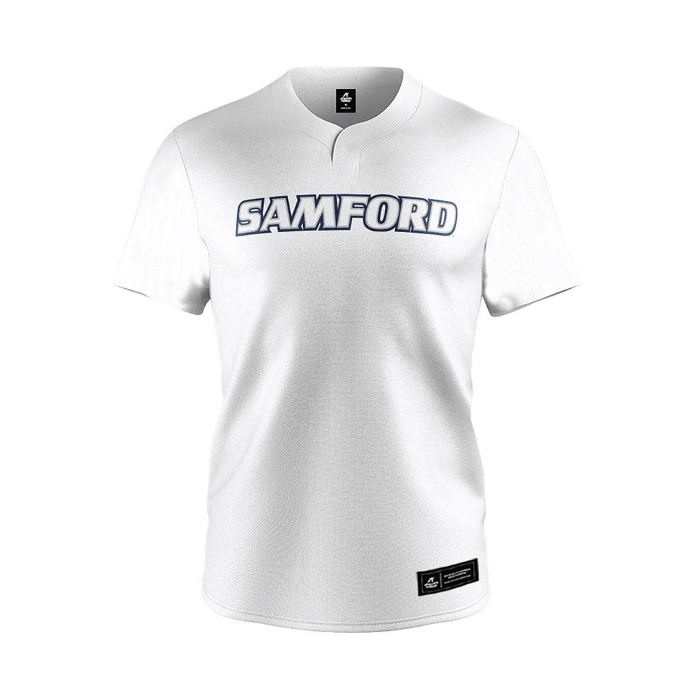 Samford - NCAA Softball : - White Jersey-0