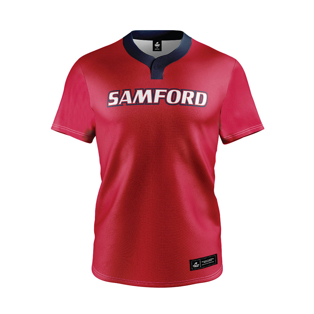 Samford - NCAA Softball : - Red Jersey-0
