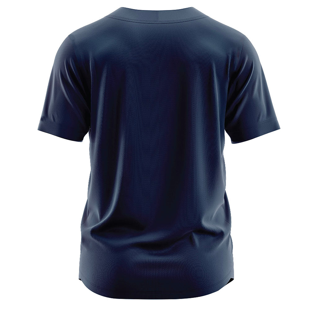 Samford - NCAA Softball : - Navy Jersey-1