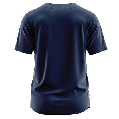 Samford - NCAA Softball : - Navy Jersey-1