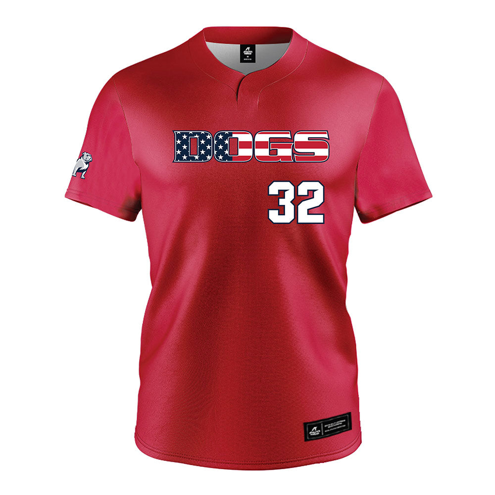Samford - NCAA Baseball : Parker McDonald - Red Jersey-0