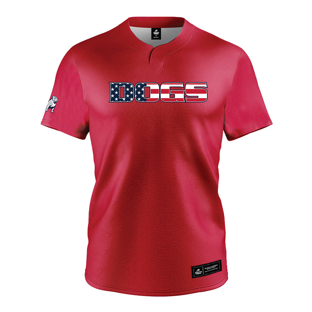 Samford - NCAA Baseball : - Red Jersey-0