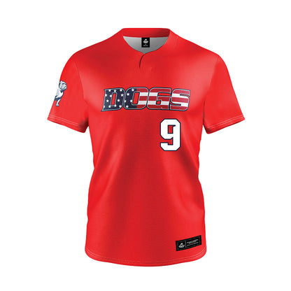 Samford - NCAA Baseball : Drew Druckenmiller - Red Jersey-0