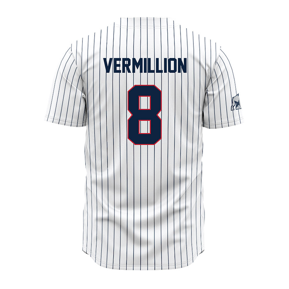 Samford - NCAA Baseball : Ryan Vermillion - Pinstripe Jersey-1