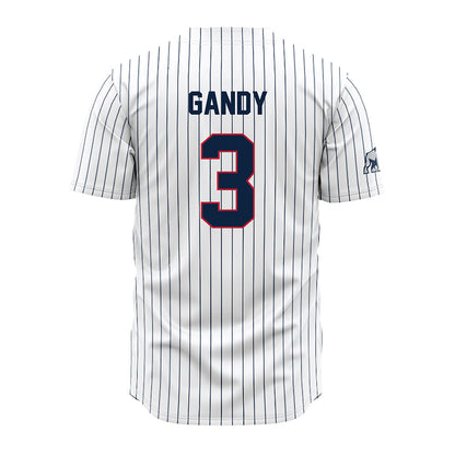 Samford - NCAA Baseball : Gus Gandy - Pinstripe Jersey-1