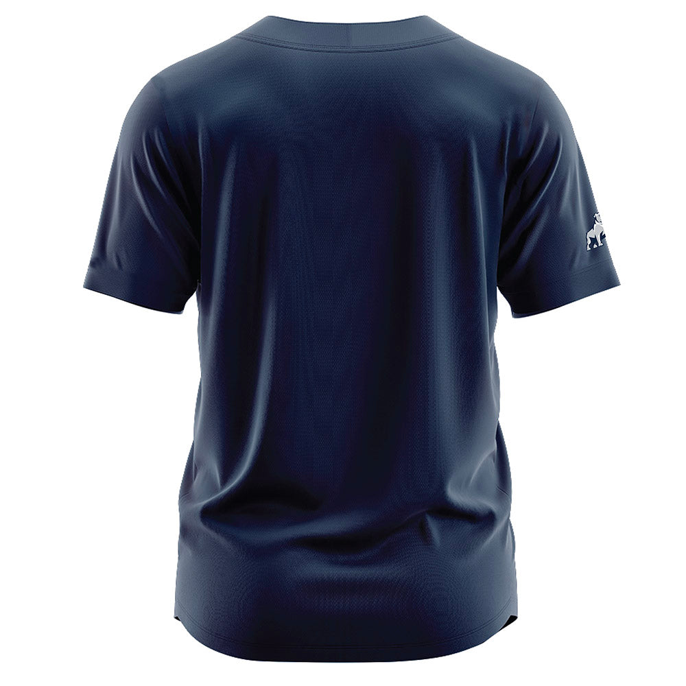 Samford - NCAA Baseball : - Navy Jersey-1
