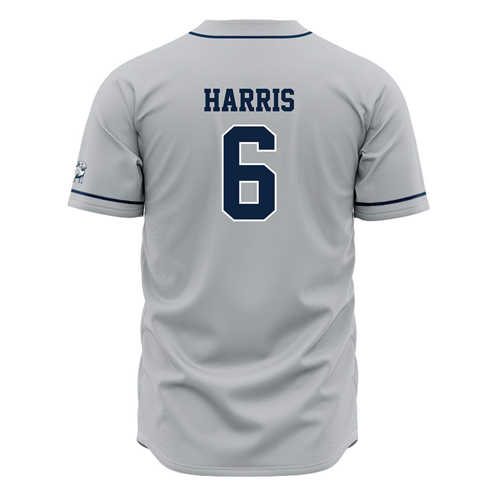 Samford - NCAA Baseball : Jackson Harris - Grey Jersey-1