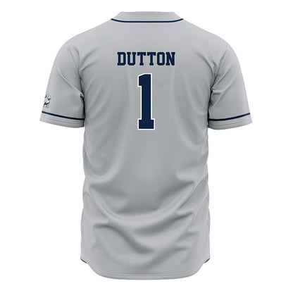 Samford - NCAA Baseball : Pierce Dutton - Grey Jersey-1