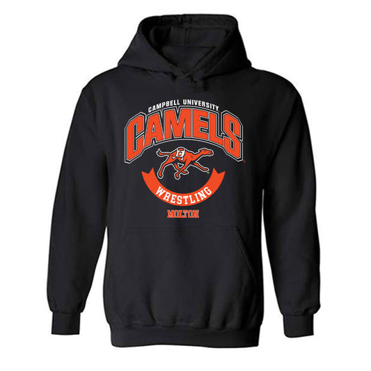 Campbell - NCAA Wrestling : Anthony Molton - Classic Fashion Shersey Hooded Sweatshirt-0