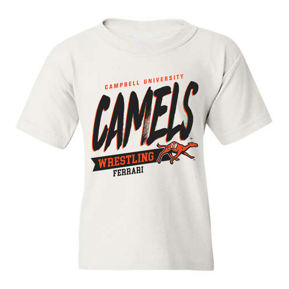 Campbell - NCAA Wrestling : Anthony Ferrari - Classic Fashion Shersey Youth T-Shirt-0