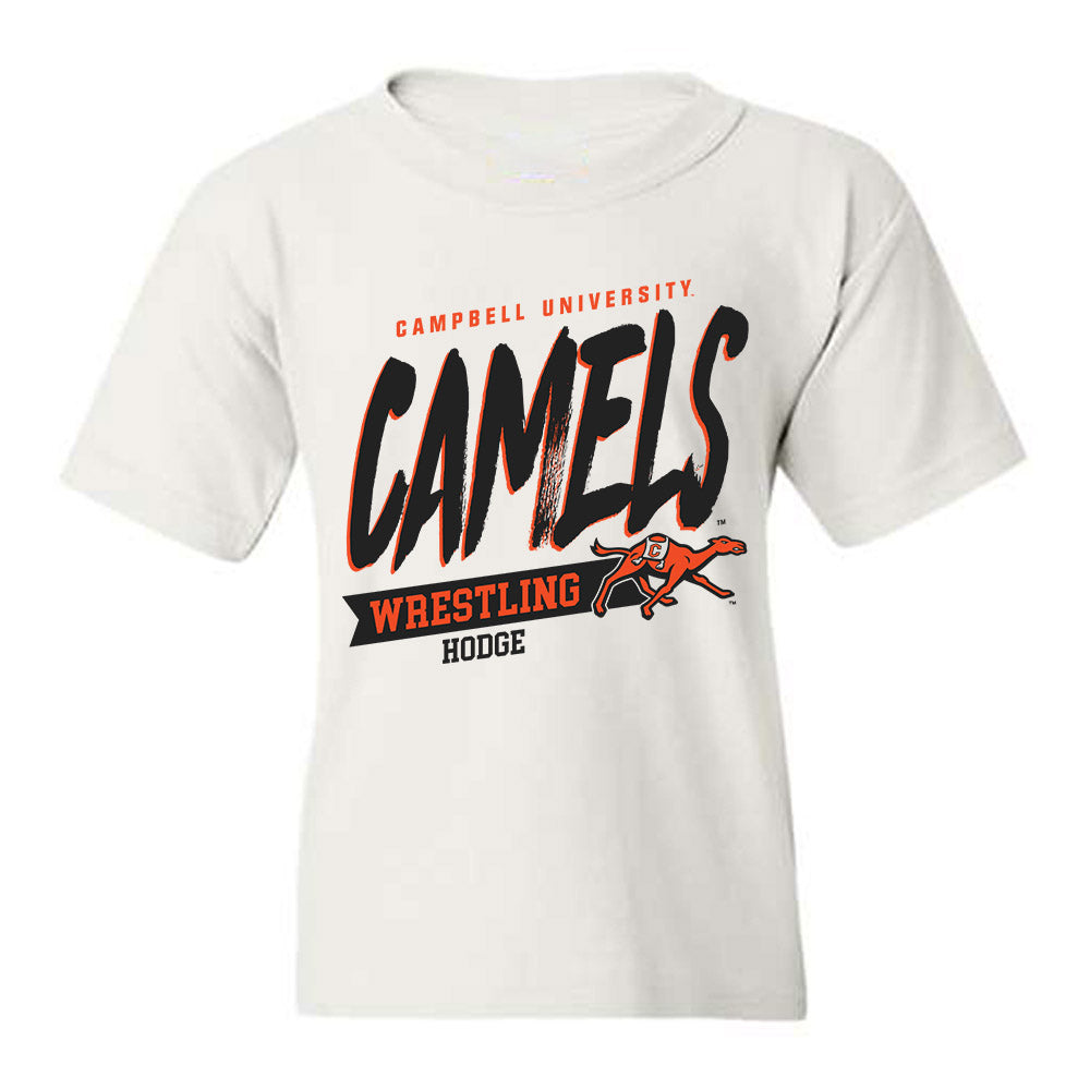 Campbell - NCAA Wrestling : Kendrick Hodge - Classic Fashion Shersey Youth T-Shirt-0