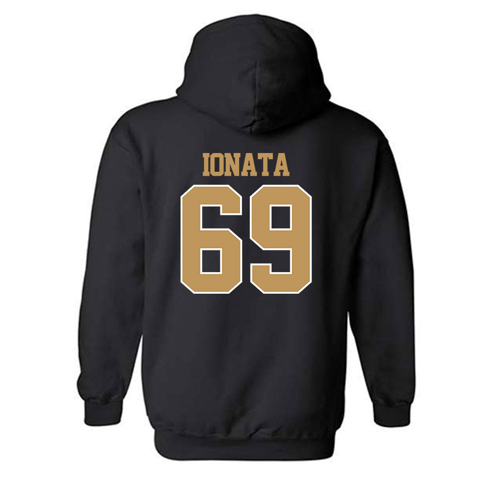 Georgia Tech - NCAA Football : Joseph Ionata - Classic Fashion Shersey Hooded Sweatshirt-1