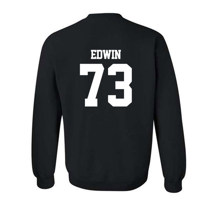 Georgia Tech - NCAA Football : Favour Edwin - Classic Fashion Shersey Crewneck Sweatshirt-1