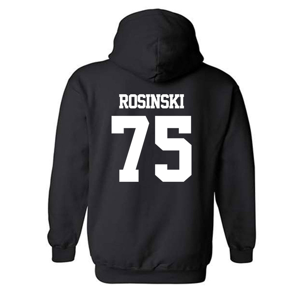 Georgia Tech - NCAA Football : Andrew Rosinski - Classic Fashion Shersey Hooded Sweatshirt-1