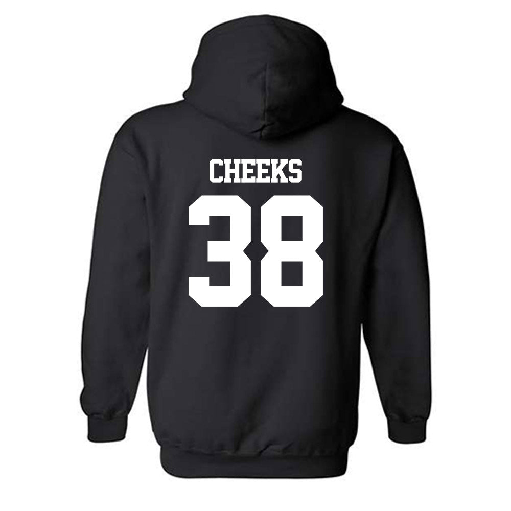 Georgia Tech - NCAA Football : A'J Cheeks - Classic Fashion Shersey Hooded Sweatshirt-1