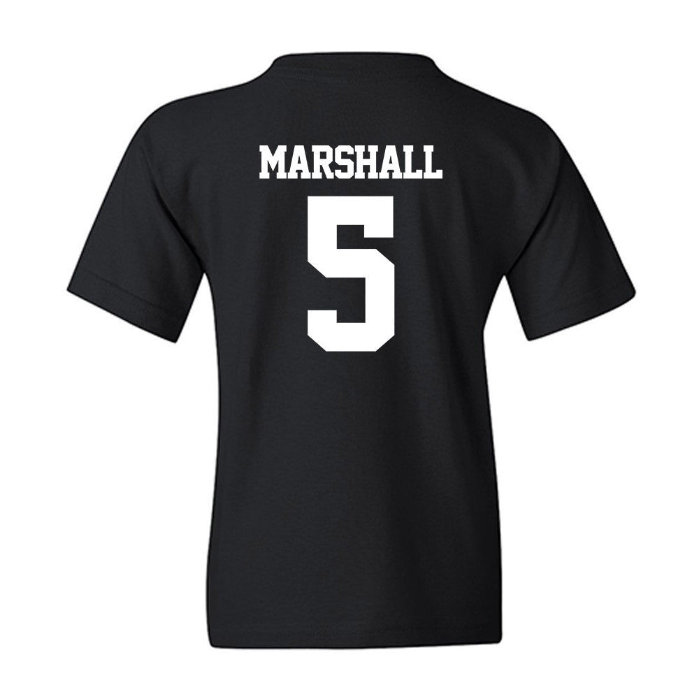 Georgia Tech - NCAA Men's Basketball : Peyton Marshall - Classic Fashion Shersey Youth T-Shirt-1