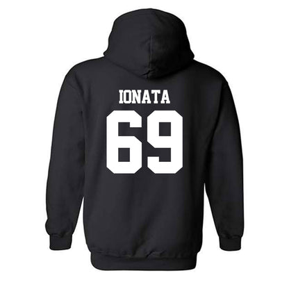 Georgia Tech - NCAA Football : Joseph Ionata - Classic Fashion Shersey Hooded Sweatshirt-1