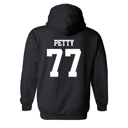 Georgia Tech - NCAA Football : Josh Petty - Classic Fashion Shersey Hooded Sweatshirt-1