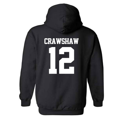 Georgia Tech - NCAA Women's Basketball : Jada Crawshaw - Classic Fashion Shersey Hooded Sweatshirt-1
