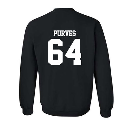 Georgia Tech - NCAA Football : Ryan Purves - Classic Fashion Shersey Crewneck Sweatshirt-1