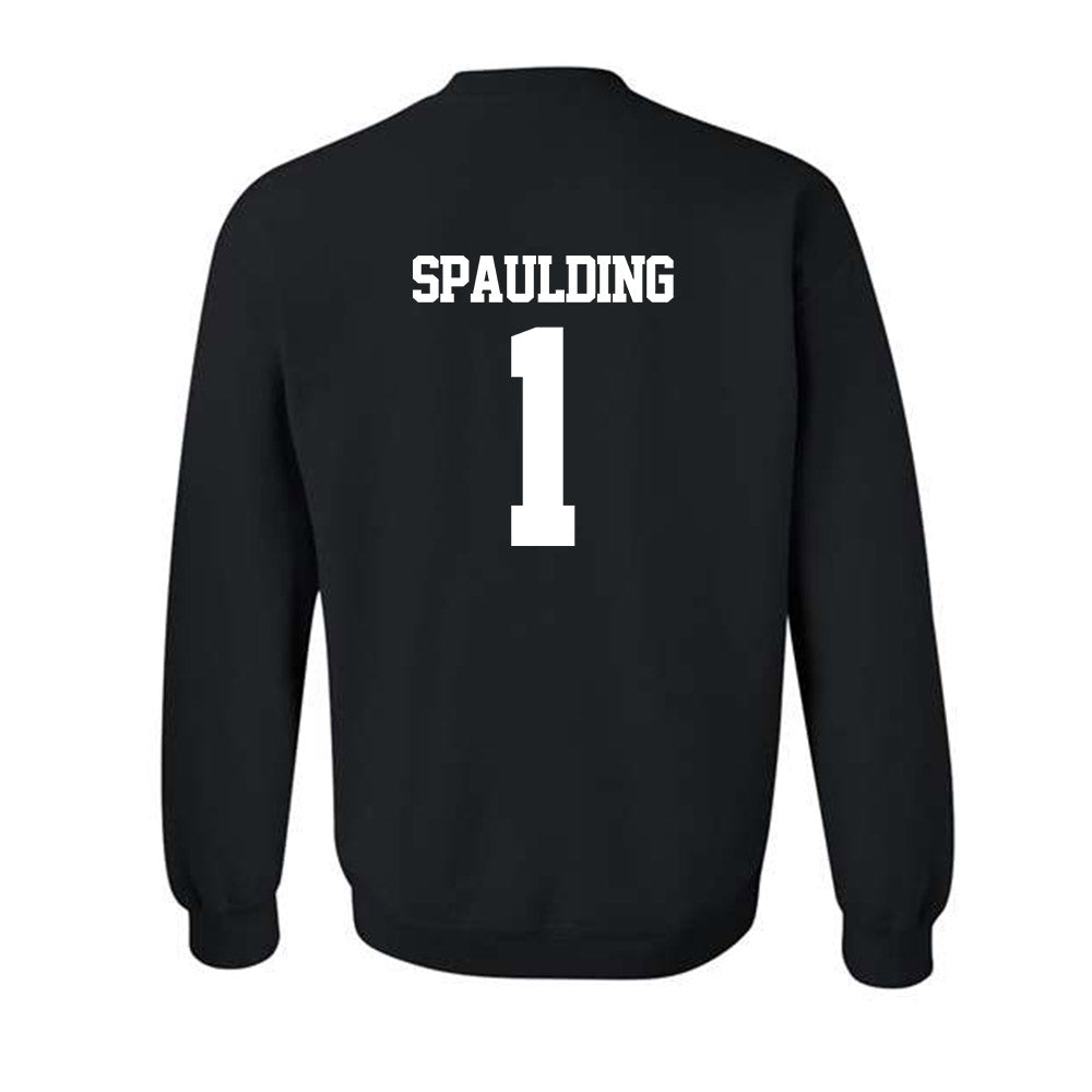 Georgia Tech - NCAA Football : Cayman Spaulding - Classic Fashion Shersey Crewneck Sweatshirt-1