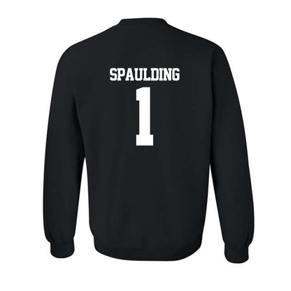 Georgia Tech - NCAA Football : Cayman Spaulding - Classic Fashion Shersey Crewneck Sweatshirt-1