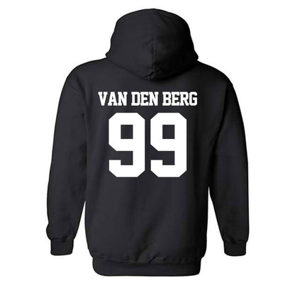 Georgia Tech - NCAA Football : Jordan van den Berg - Classic Fashion Shersey Hooded Sweatshirt-1