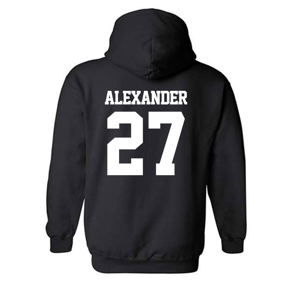 Georgia Tech - NCAA Football : Chad Alexander - Classic Fashion Shersey Hooded Sweatshirt-1