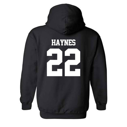 Georgia Tech - NCAA Football : Justice Haynes - Classic Fashion Shersey Hooded Sweatshirt-1