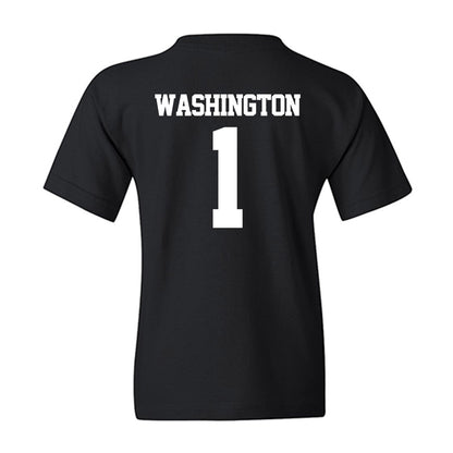 Georgia Tech - NCAA Men's Basketball : Lamar Washington - Classic Fashion Shersey Youth T-Shirt-1