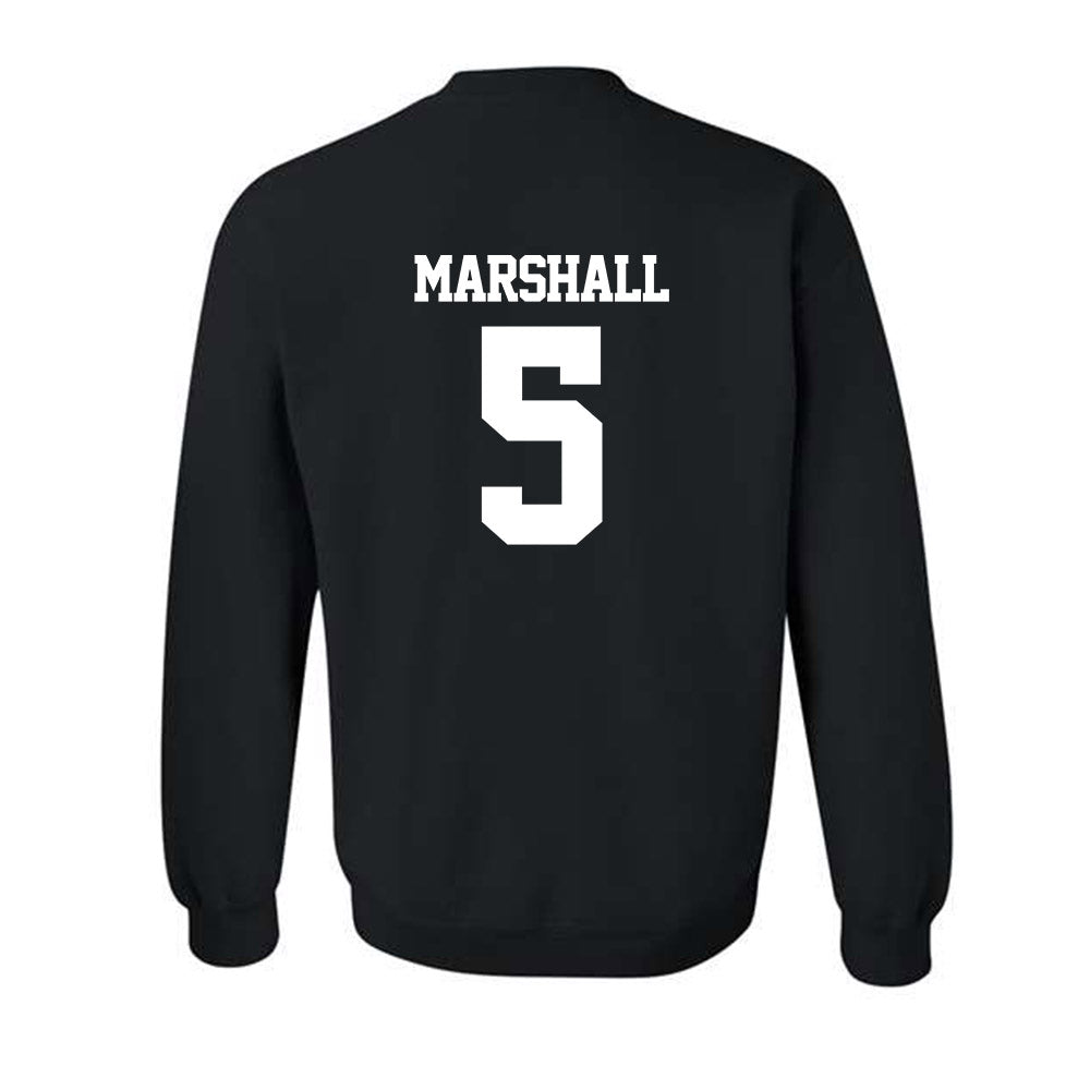 Georgia Tech - NCAA Men's Basketball : Peyton Marshall - Classic Fashion Shersey Crewneck Sweatshirt-1