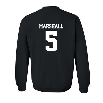 Georgia Tech - NCAA Men's Basketball : Peyton Marshall - Classic Fashion Shersey Crewneck Sweatshirt-1