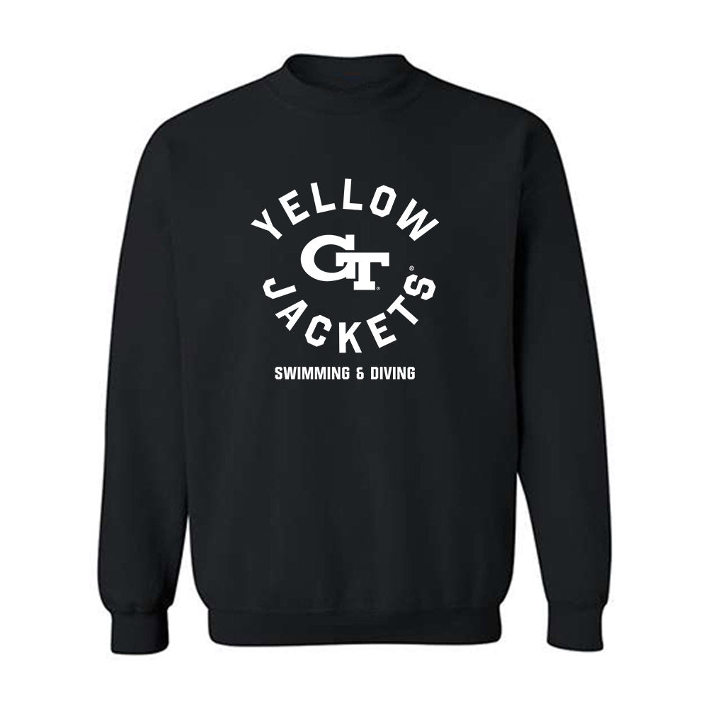 Georgia Tech - NCAA Women's Swimming & Diving : MaryGrace Guzzino - Classic Fashion Shersey Crewneck Sweatshirt-0