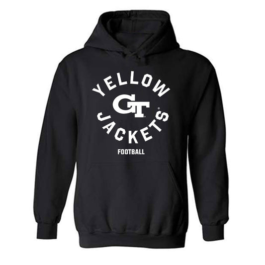Georgia Tech - NCAA Football : Kevin Peay, Jr. - Classic Fashion Shersey Hooded Sweatshirt-0