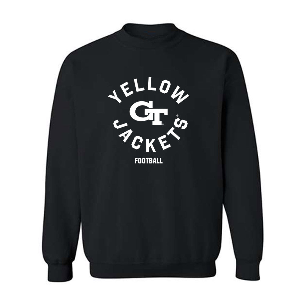 Georgia Tech - NCAA Football : Cal Keeler - Classic Fashion Shersey Crewneck Sweatshirt-0