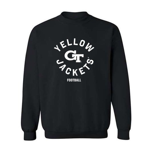 Georgia Tech - NCAA Football : Cal Keeler - Classic Fashion Shersey Crewneck Sweatshirt-0