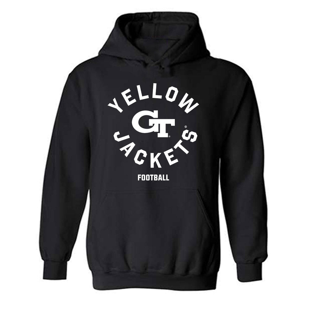 Georgia Tech - NCAA Football : Elgin Sessions - Classic Fashion Shersey Hooded Sweatshirt-0