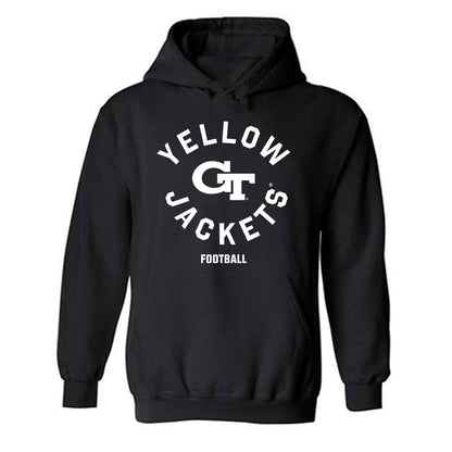 Georgia Tech - NCAA Football : Elgin Sessions - Classic Fashion Shersey Hooded Sweatshirt-0