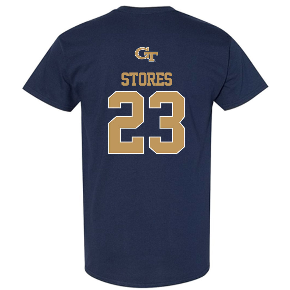 Georgia Tech - NCAA Men's Basketball : Brandon Stores - Classic Shersey T-Shirt-1