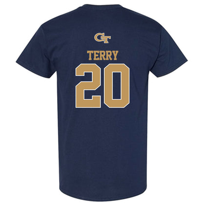 Georgia Tech - NCAA Football : Jaedyn Terry - Classic Shersey T-Shirt-1