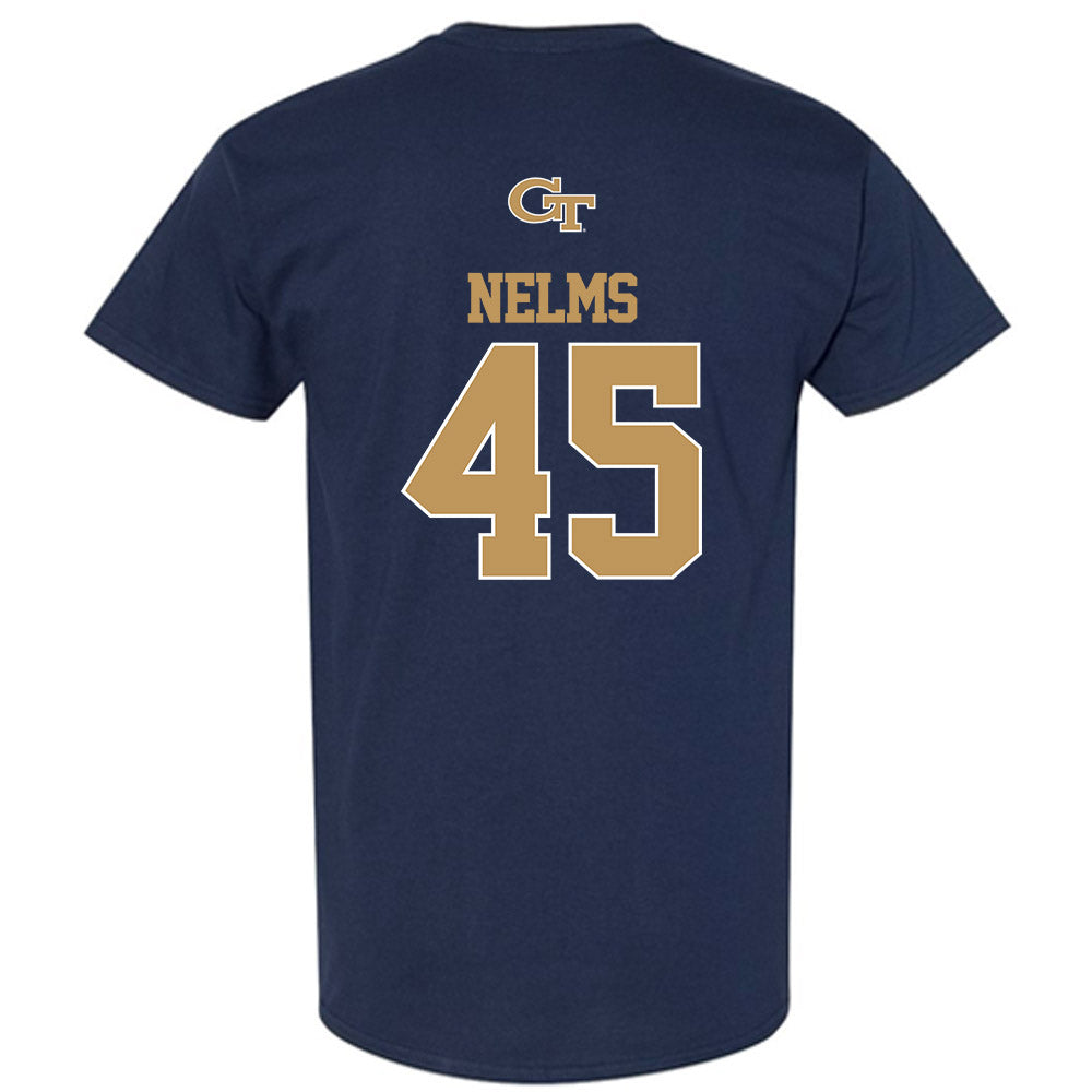 Georgia Tech - NCAA Football : Andrew Nelms - Classic Shersey T-Shirt-1