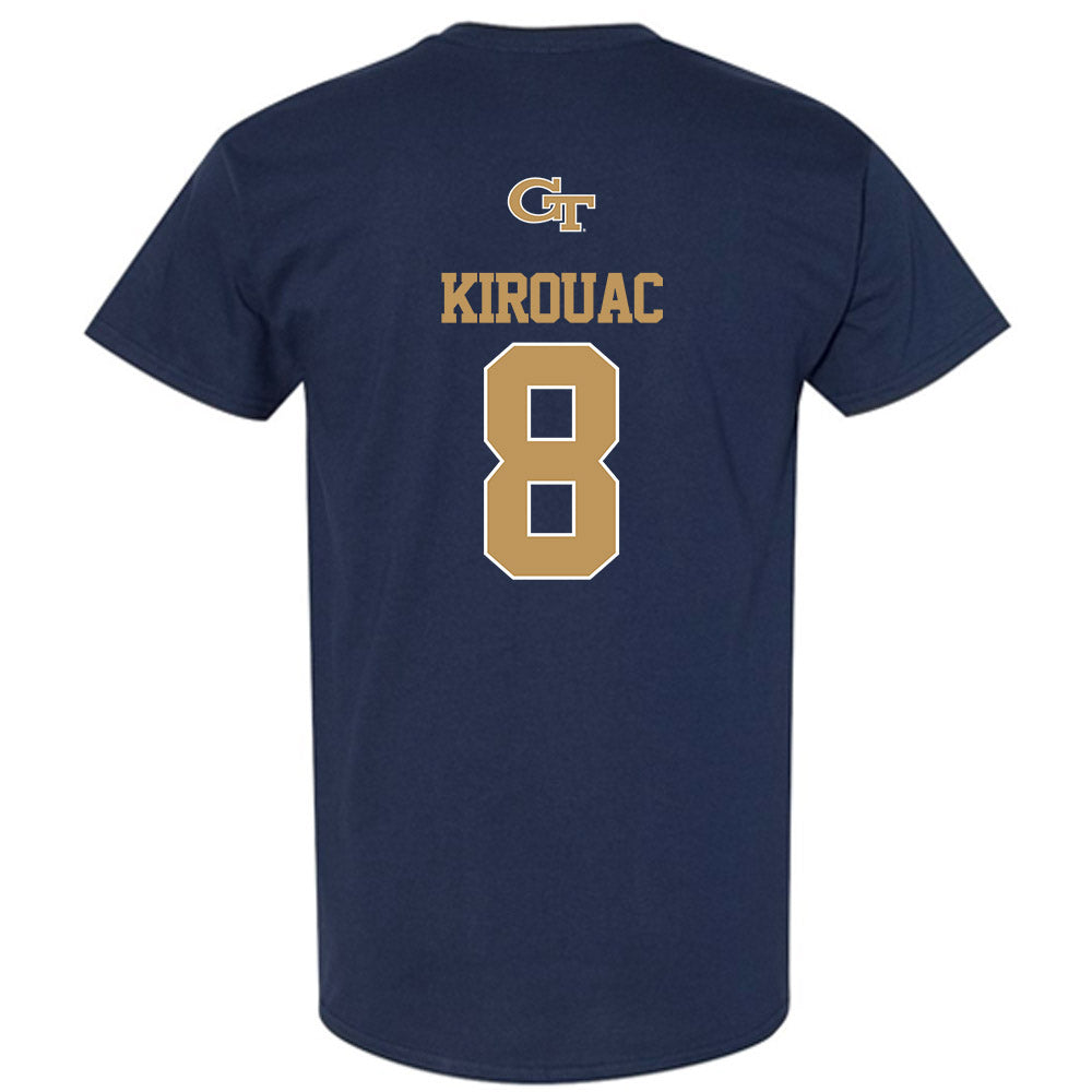 Georgia Tech - NCAA Men's Basketball : Cole Kirouac - Classic Shersey T-Shirt-1