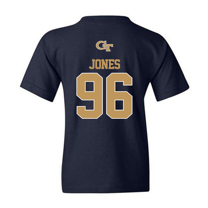 Georgia Tech - NCAA Football : Shymeik Jones - Classic Shersey Youth T-Shirt-1