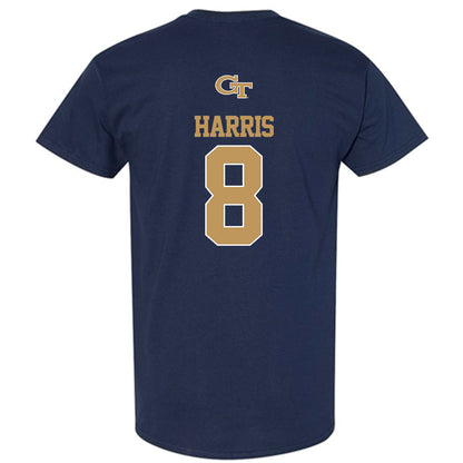 Georgia Tech - NCAA Football : Gavin Harris - Classic Shersey T-Shirt-1