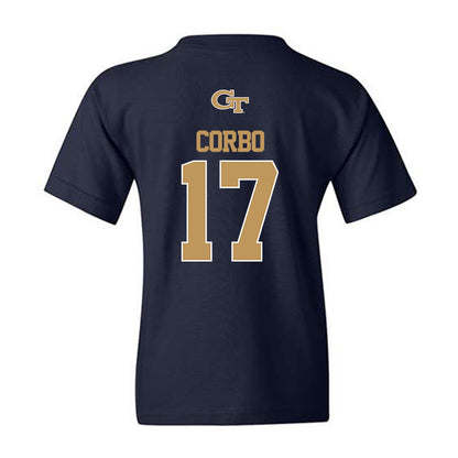 Georgia Tech - NCAA Football : Chris Corbo - Classic Shersey Youth T-Shirt-1